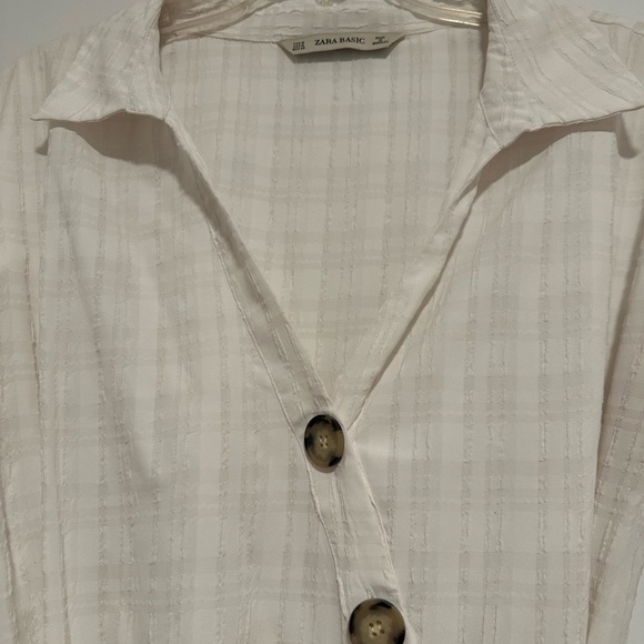 Zara asymmetric button dress - Picture 10 of 10